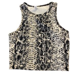 Balance Collection Crop Top Snakeskin S